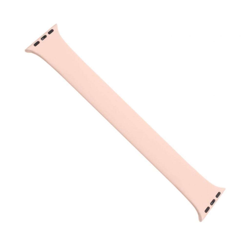 FIXED Elastic Silicon Apple Watch 38mm/40mm szíj pink XS-es (FIXESST-436-XS-PI)