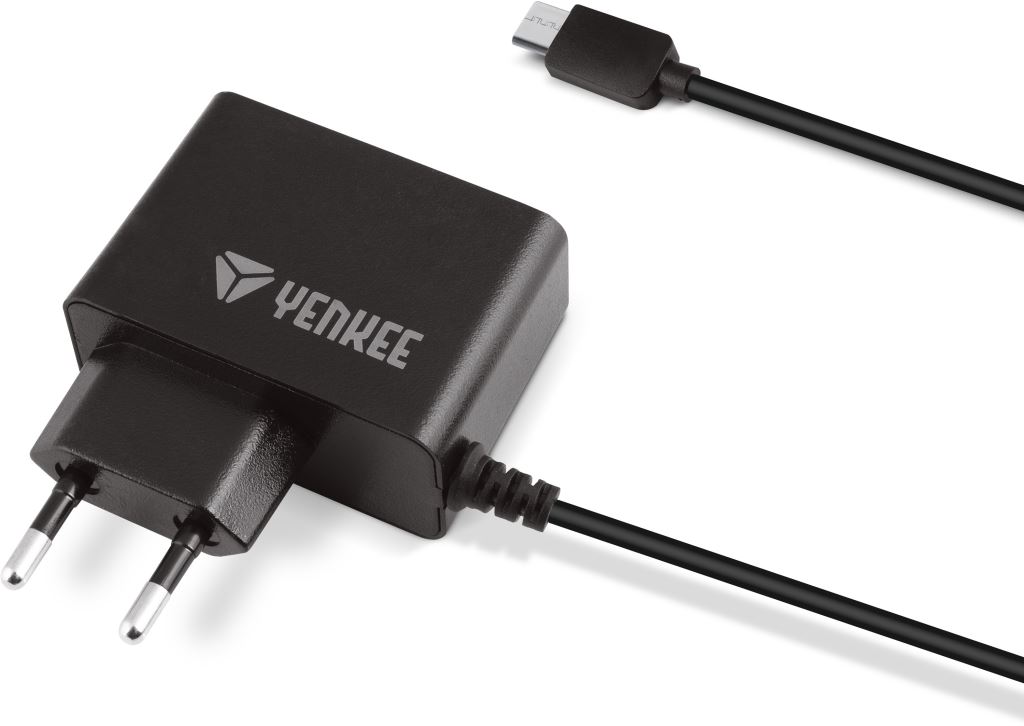 Yenkee YAC 2017BK hálózati Micro USB töltő fekete