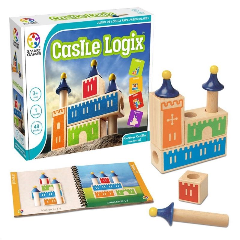 Castle Logix készségfejlesztő építőjáték (SG 010, SG 030) Castle Logix készségfejlesztő építőjáték (SG 010, SG 030)