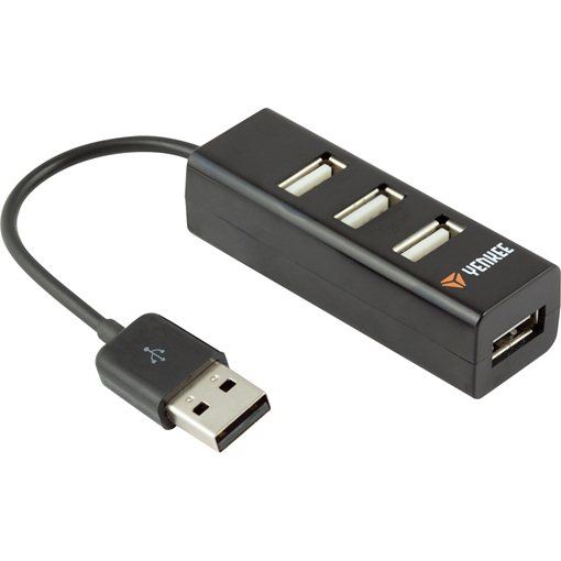 Yenkee 4xUSB2 HUB fekete (YHB 4001BK) Yenkee 4xUSB2 HUB fekete (YHB 4001BK)