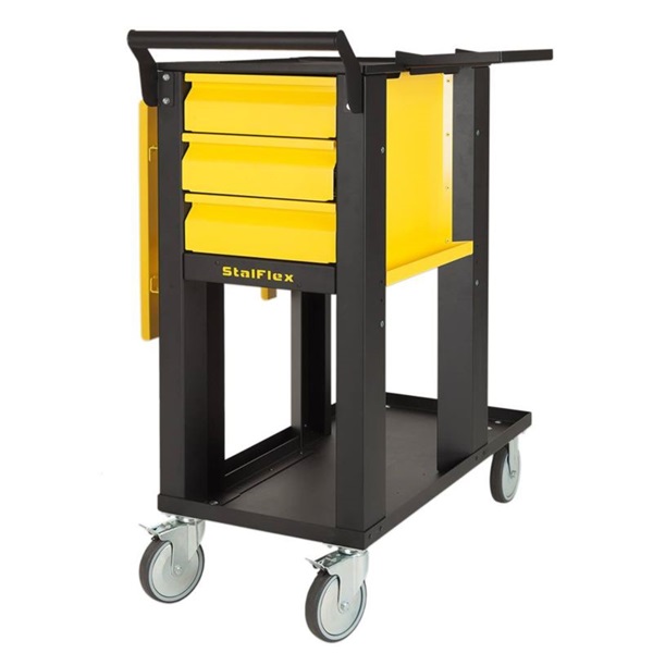 Stalflex WT-3D-TIG-Y 3 sárga fiókos szerelőkocsi Stalflex WT-3D-TIG-Y 3 sárga fiókos szerelőkocsi