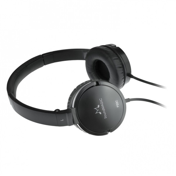 SoundMAGIC P22C Over-Ear mikrofonos fekete fejhallgató SoundMAGIC P22C Over-Ear mikrofonos fekete fejhallgató