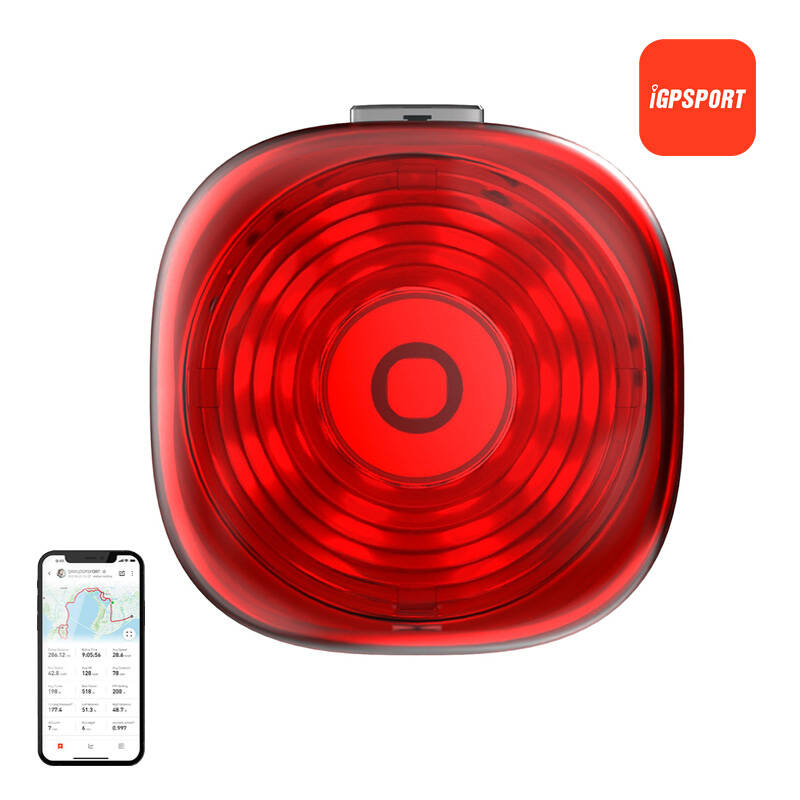 Hátsó kerékpárvilágítás iGPSPORT TL30 smart Hátsó kerékpárvilágítás iGPSPORT TL30 smart