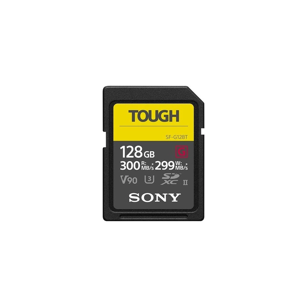 SONY SDXC 128GB Tough UHS-II CL10 U3 V90 300MB/S (SFG1TG) Memóriakártya