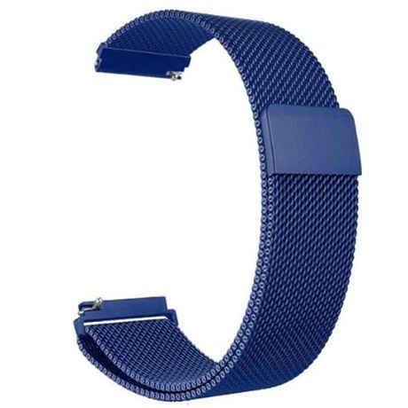 Mybandz milánói fém szíj 22mm sötétkék (22SKU1629)