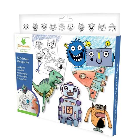 Flair Toys Sycomore: Színezz, vágj, süss kreatív szett fiúknak (CRE4061)