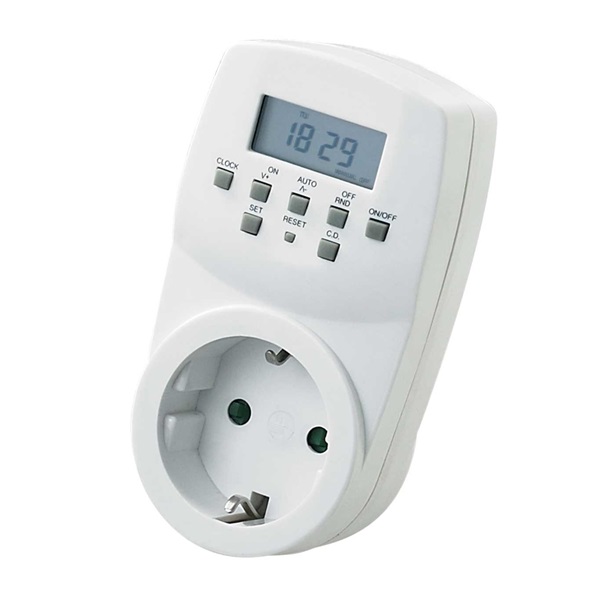 Anco 321222 heti fehér digitális időkapcsoló Anco 321222 heti fehér digitális időkapcsoló