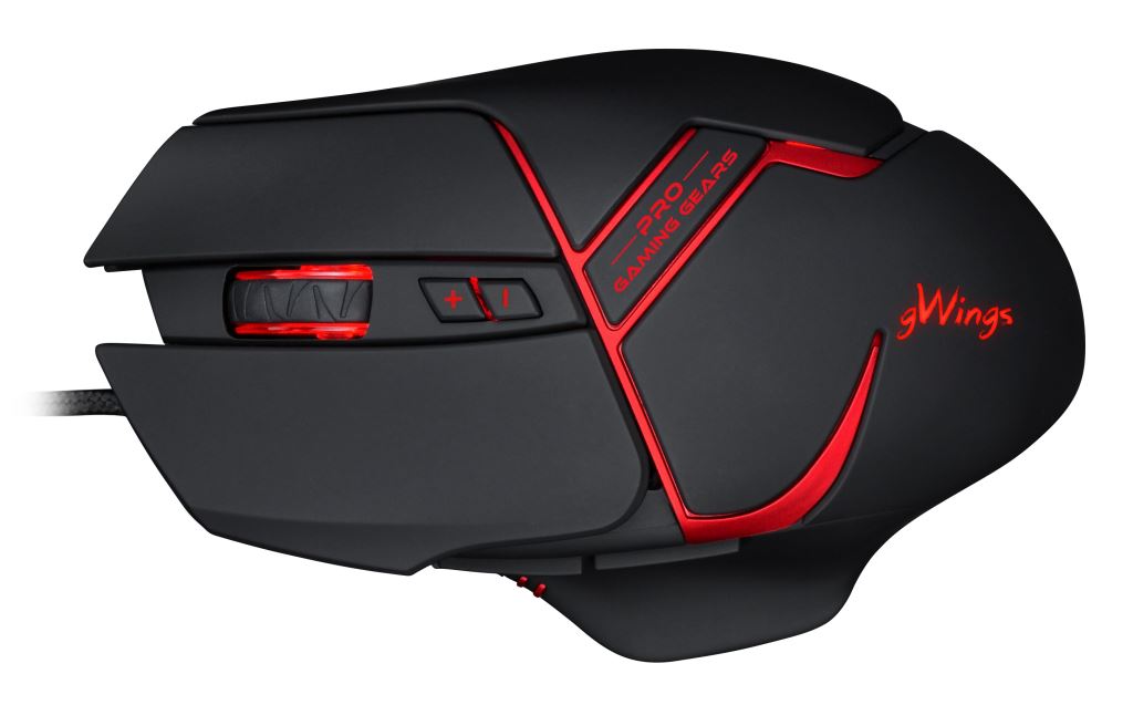 GWings GW9X3M egér fekete (5999883837061)