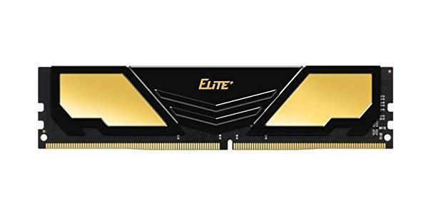 4GB 2666MHz DDR4 RAM Team Group Elite Plus fekete/arany CL19 (TPD44G2666HC1901)