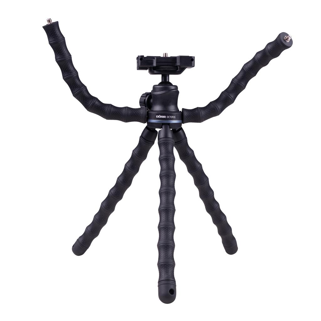 Dörr Octopus hajlítható lábú vlogger állvány + 2 x hajlítható láb