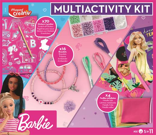 MAPED CREATIV Multi Kit Barbie Kreatív Barbie készlet  3 az egyben