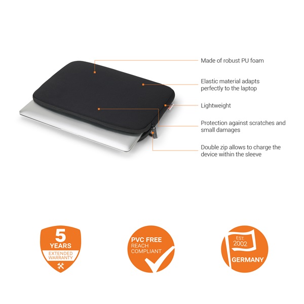 Dicota BASE XX Laptop tok 14,1" barna