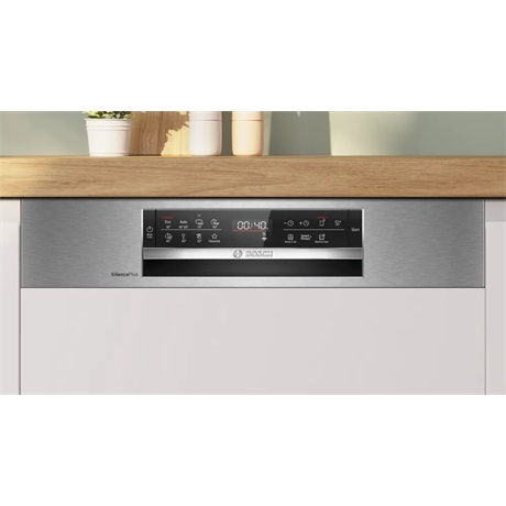 Bosch SMI6ECS10E Beépíthető 14 terítékes mosogatógép Fehér - A energiaosztály