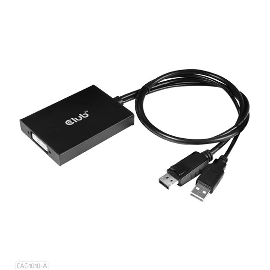  Club3D DisplayPort to Dual Link DVI-D HDCP OFF version Active Adapter 