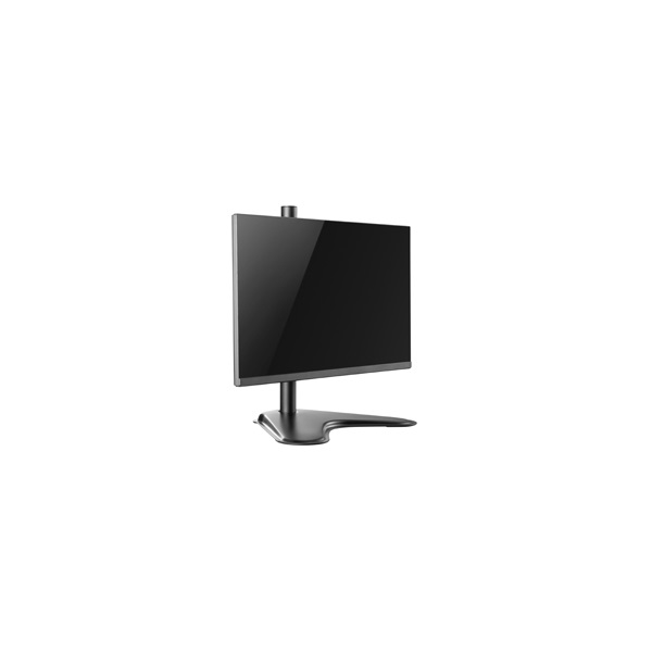 Equip  650122  13"-32" dönthető forgatható állítható magasság acél Monitor Asztali konzol Fekete 