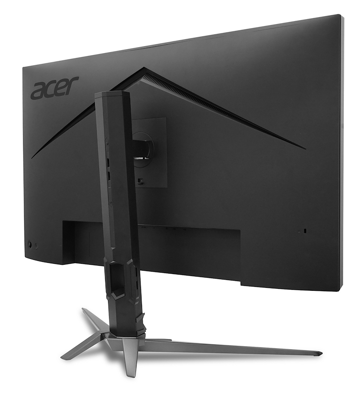 Acer 31.5" Predator XB323QUPbmiiprx Monitor - 2560x1440, QHD, LED, IPS, 180Hz, 1ms, Hangszóró, FreeSync, Gamer, Fekete
