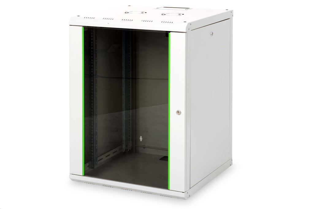 Digitus 16U 19" fali rackszekrény (DN-19 16U-6/6)