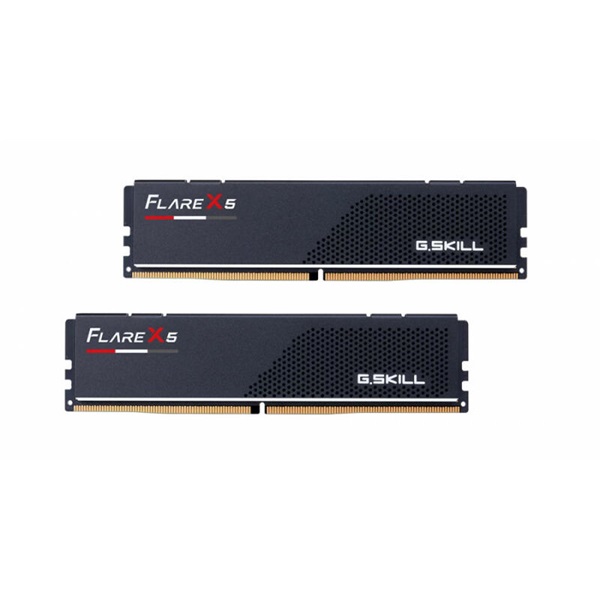 G.SKILL DDR5 32GB 6000Mhz CL30 DIMM, 1.35V, Flare X5 AMD EXPO Kit of 2 Memória G.SKILL DDR5 32GB 6000Mhz CL30 DIMM, 1.35V, Flare X5 AMD EXPO Kit of 2 Memória