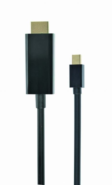Gembird Mini DisplayPort 1.2 -> HDMI M/M kábel 1.8m fekete (CC-mDP-HDMI-6) Gembird Mini DisplayPort 1.2 -> HDMI M/M kábel 1.8m fekete (CC-mDP-HDMI-6)