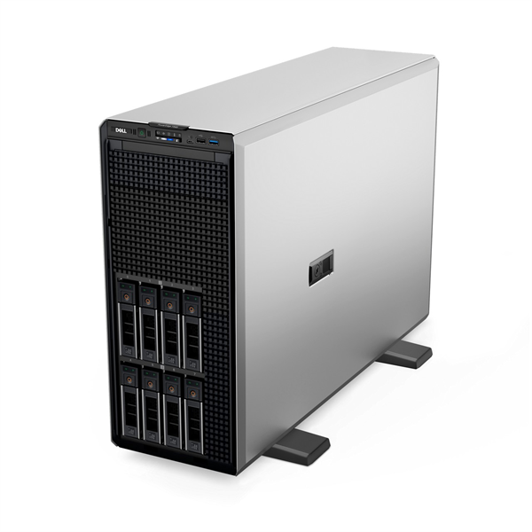 DELL ISG szerver  PE T560 torony (8x3.5"), 1x8C S4509Y 2.6GHz, 1x16GB, 1x480GB RI SSD; H355, iD9 En., 2x700W.