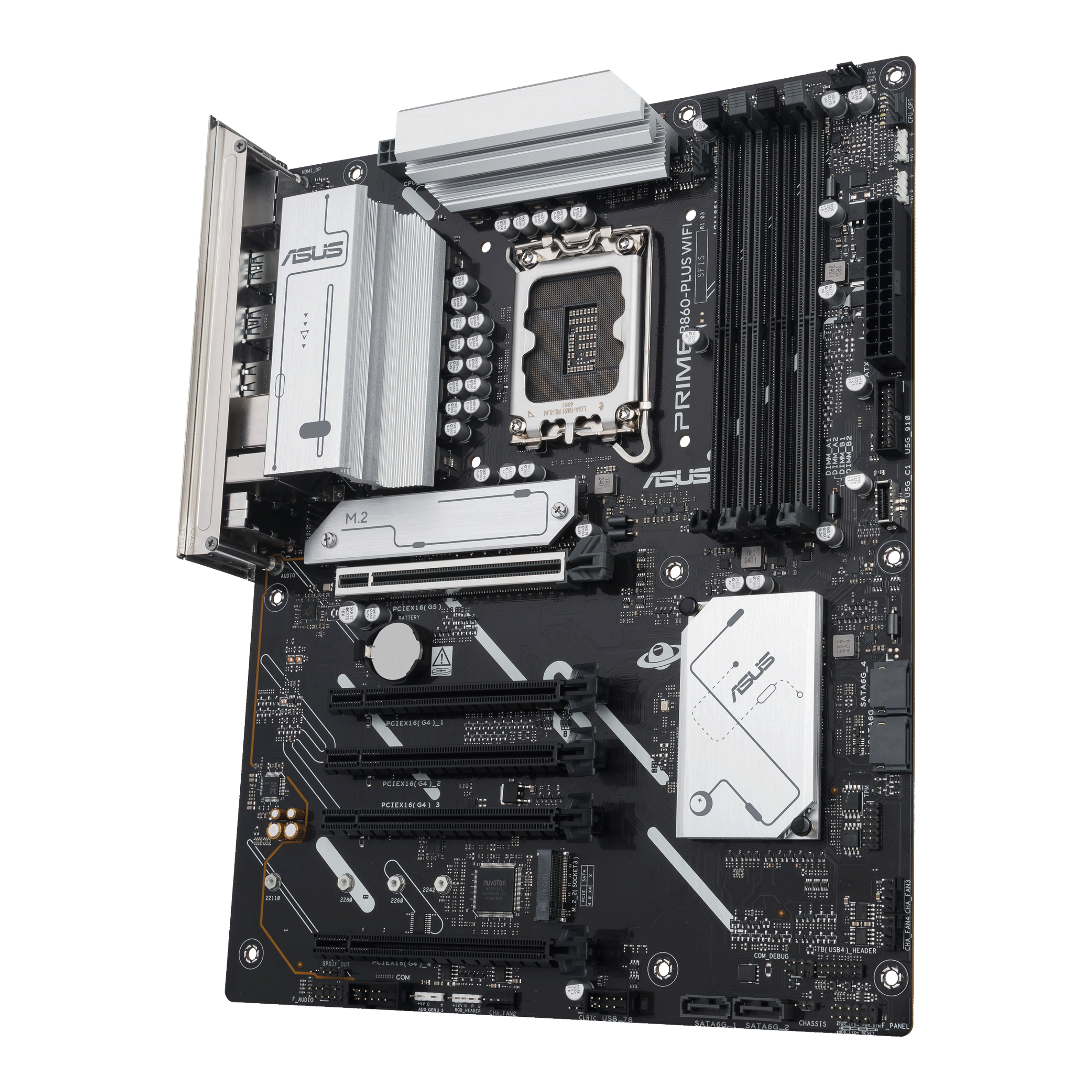 ASUS PRIME B860-PLUS WIFI LGA1851 DDR5 ATX MB 1xHDMI 1xDP 2xM.2 4xSATA
