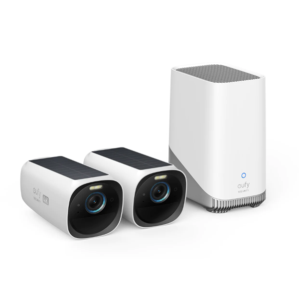 ANKER EUFYCAM3 S330 Biztonsági Kamera Rendszer (2+1), 4K, Napelemes, Arcfelismerés, WiFi-s, kültéri - T88713W1 ANKER EUFYCAM3 S330 Biztonsági Kamera Rendszer (2+1), 4K, Napelemes, Arcfelismerés, WiFi-s, kültéri - T88713W1