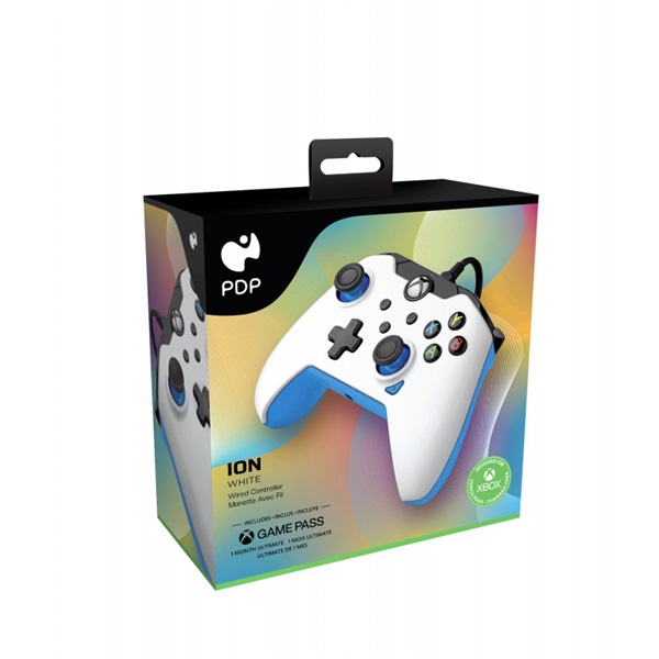 PDP Ion Xbox Series X|S/Xbox One/PC 3,5 mm audio vezetékes fehér kontroller