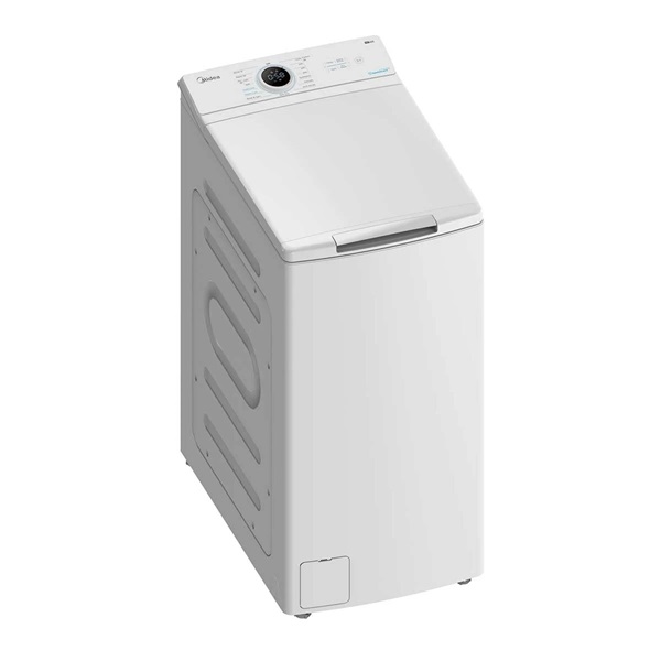 Midea MF100T70BA10/W-HR Felültöltős mosógép Fehér - 7 kg, 1200 ford./perc