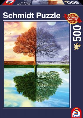 Schmidt The seasons tree 500db-os puzzle (58223) (17176-184) Schmidt The seasons tree 500db-os puzzle (58223) (17176-184)