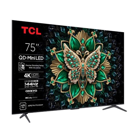 TCL 75C6K Televízió