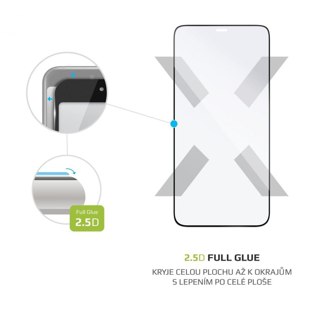 FIXED Full-Cover Apple iPhone 12/12 Pro üvegfólia fekete (FIXGFA-558-BK) FIXED Full-Cover Apple iPhone 12/12 Pro üvegfólia fekete (FIXGFA-558-BK)