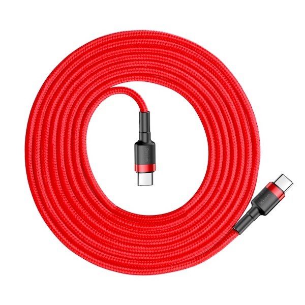 Baseus Cafule USB-C töltőkábel 60W 2m piros (CATKLF-H09) Baseus Cafule USB-C töltőkábel 60W 2m piros (CATKLF-H09)