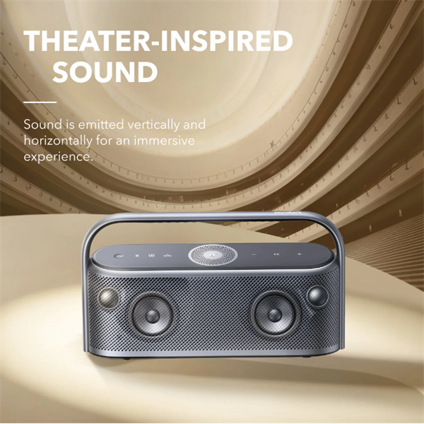 ANKER Bluetooth Hangszóró, Soundcore Motion X600, 50W, vízálló, kék - A3130031 ANKER Bluetooth Hangszóró, Soundcore Motion X600, 50W, vízálló, kék - A3130031