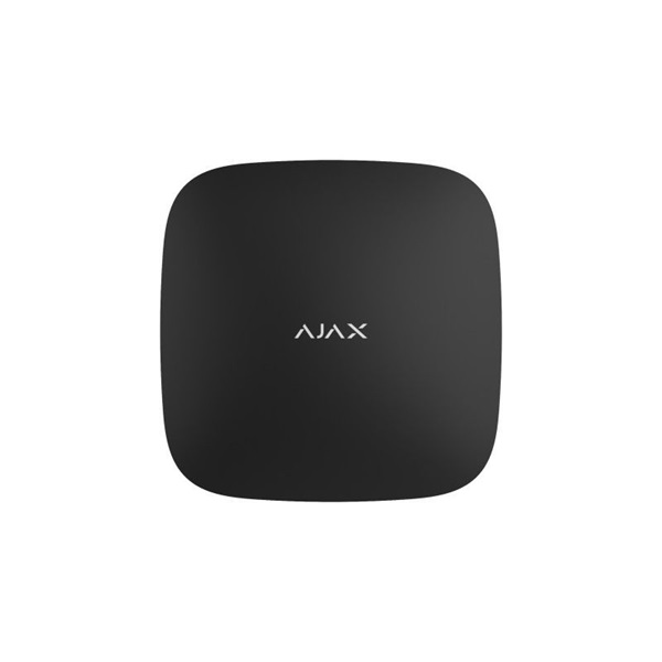 Ajax HUB 4G BLACK vezetéknélküli fekete 4G Ethernet behatolásjelző központ riasztó Ajax HUB 4G BLACK vezetéknélküli fekete 4G Ethernet behatolásjelző központ riasztó