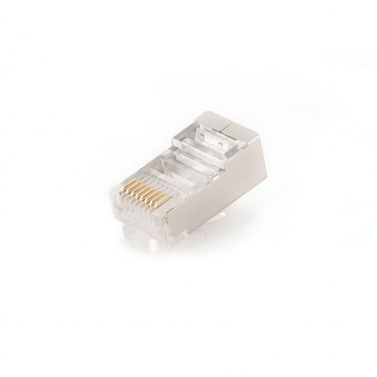 Gembird RJ45 FTP/SFTP dugó 8P8C CAT6 10db (PLUG6SP/10) Gembird RJ45 FTP/SFTP dugó 8P8C CAT6 10db (PLUG6SP/10)