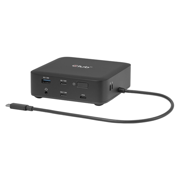 Club 3D CSV-2542  USB-C to 2x Displayport 8K60Hz + 2x HDMI™ 4K60Hz PD3.0 100Watt Ethernet 2.5G  Notebook Dokkoló