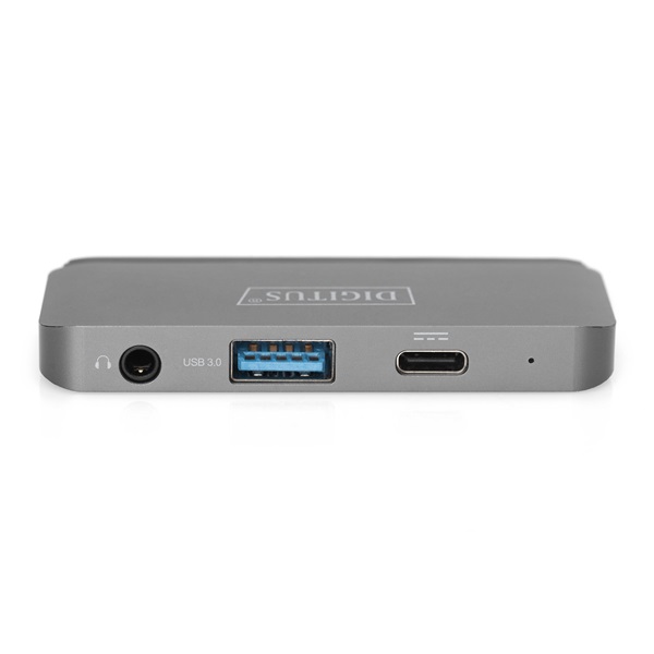 Digitus USB-C 4 portos univerzális mobil dokkoló (DA-70893)