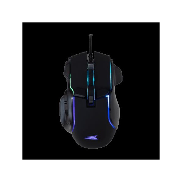 BARACUDA BGM-071B PIRANHA-B fe/ 7200 dpi 7D gamer egér RGB