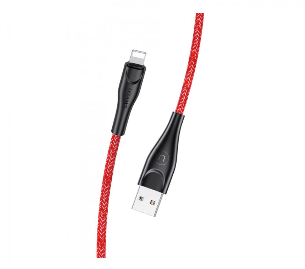 Usams SJ391USB02 Lightning töltőkábel piros (1328347) Usams SJ391USB02 Lightning töltőkábel piros (1328347)