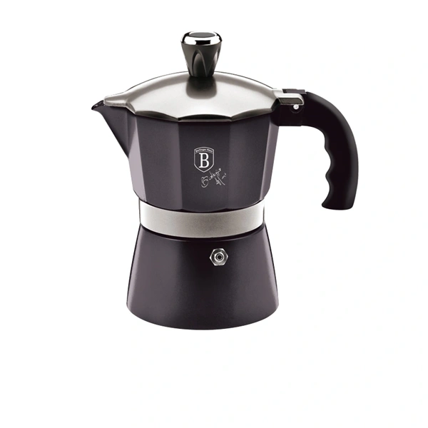 Berlinger Haus BH/8551N Carbon 3 személyes kotyogós kávéfőző
