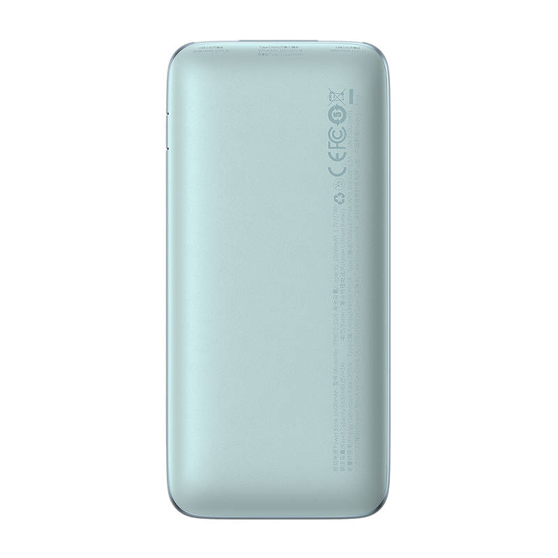 Baseus Bipow Pro Powerbank 10000mAh, 2xUSB, USB-C, 20W (kék)