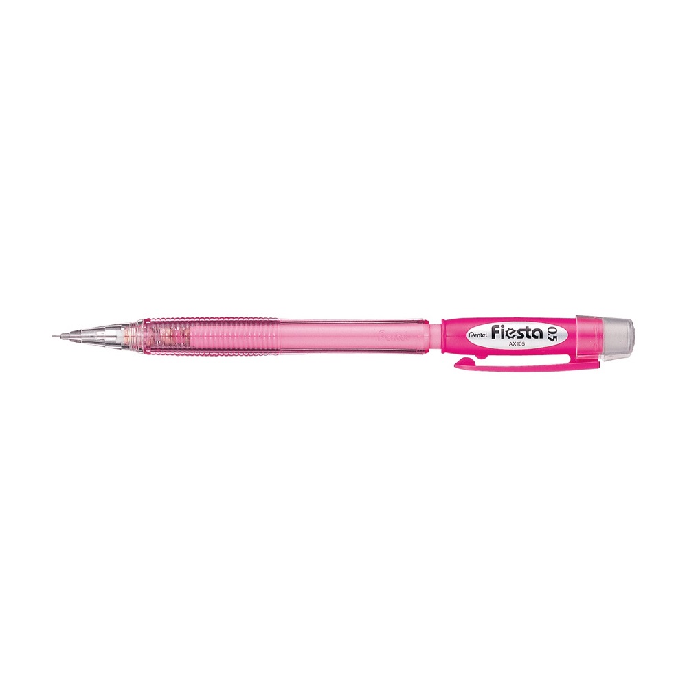 Pentel Nyomósirón 0,5mm, piros test, E  Fiesta II (AX125-B)