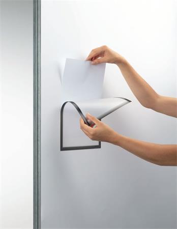 DURABLE A4 mágneses Dokumentumtartó Szürke