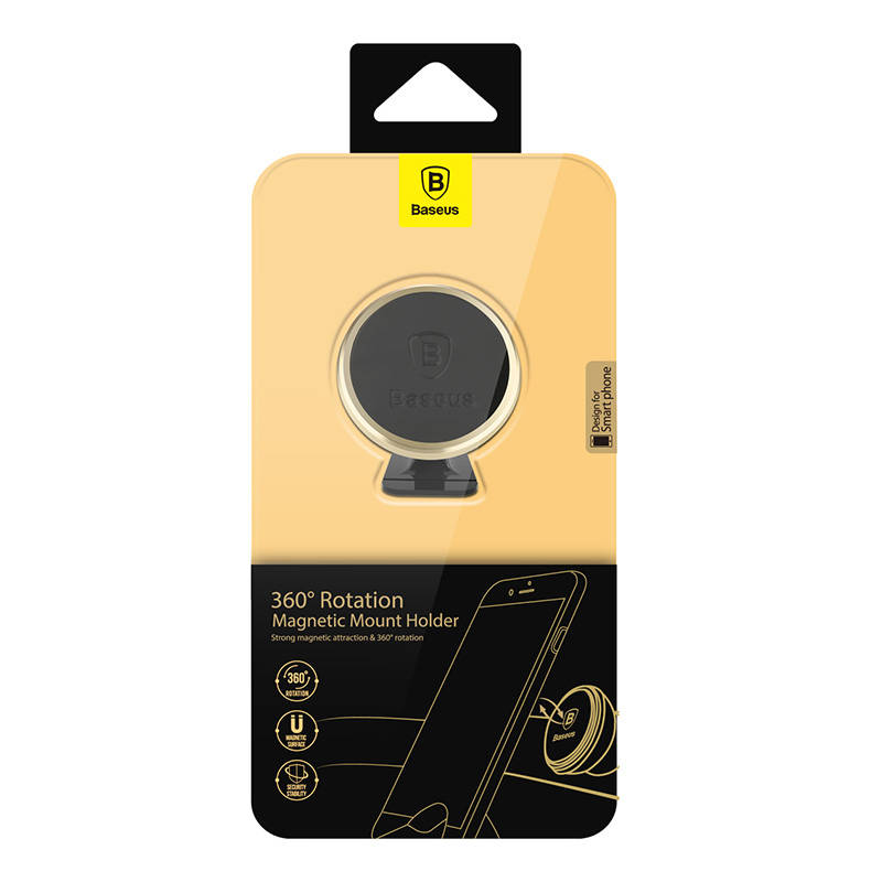 Magnetic Phone Mount Baseus (gold)