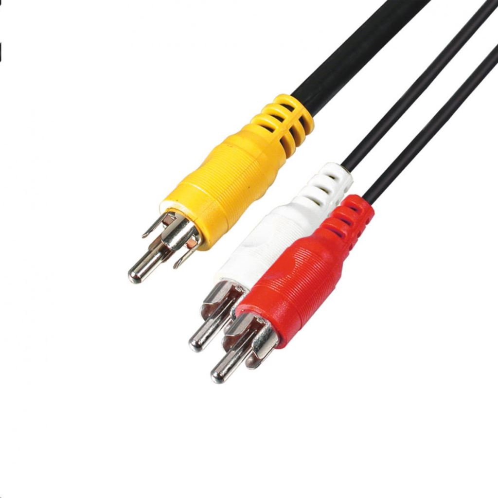 Somogyi 3 RCA csatlakozó - 3RCA csatlakozó, 1.5m kábel, bliszeteres (A 4X) Somogyi 3 RCA csatlakozó - 3RCA csatlakozó, 1.5m kábel, bliszeteres (A 4X)