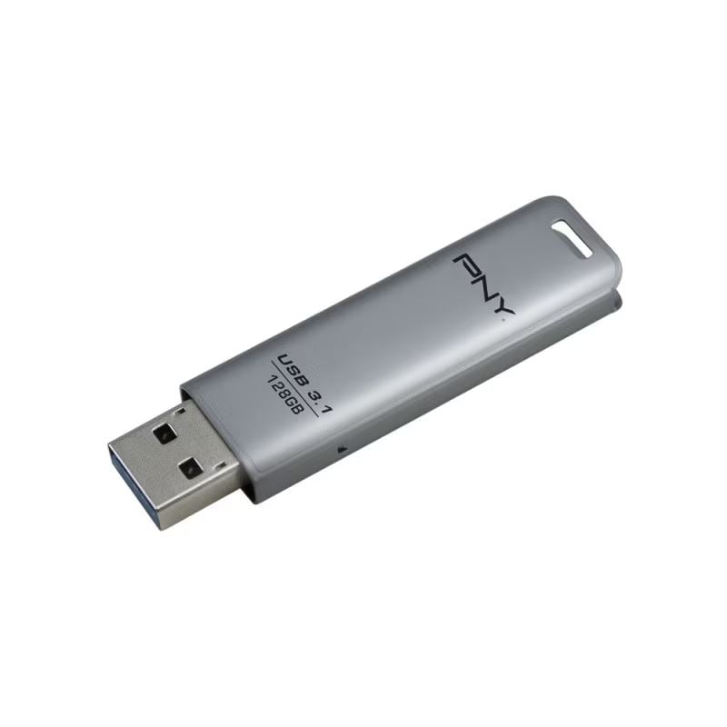 PNY 128GB Elite Steel Flash Drive USB3.1 Ezüst PNY 128GB Elite Steel Flash Drive USB3.1 Ezüst