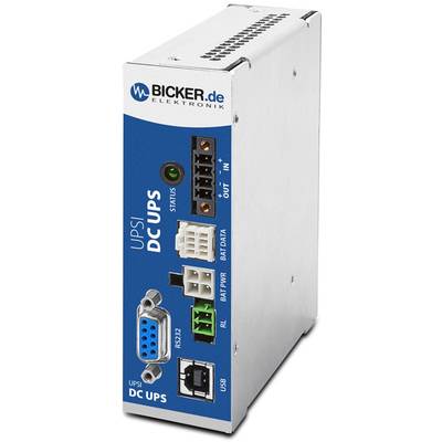 Ipari megszakításmentes tápegység berendezés (DIN rail) Bicker Elektronik UPSI-2406D