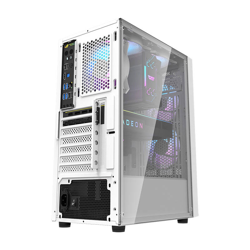 DarkFlash A290 táp nélküli ablakos ház fehér