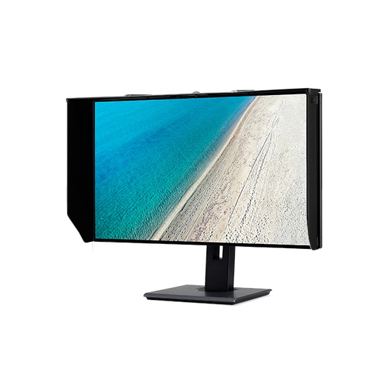Acer 31,5" ProCreator PE320QKXsmiiphuzx Monitor - 3840x2160, 4K, OLED, 240Hz, 0,01ms, FreeSync, Fekete-ezüst