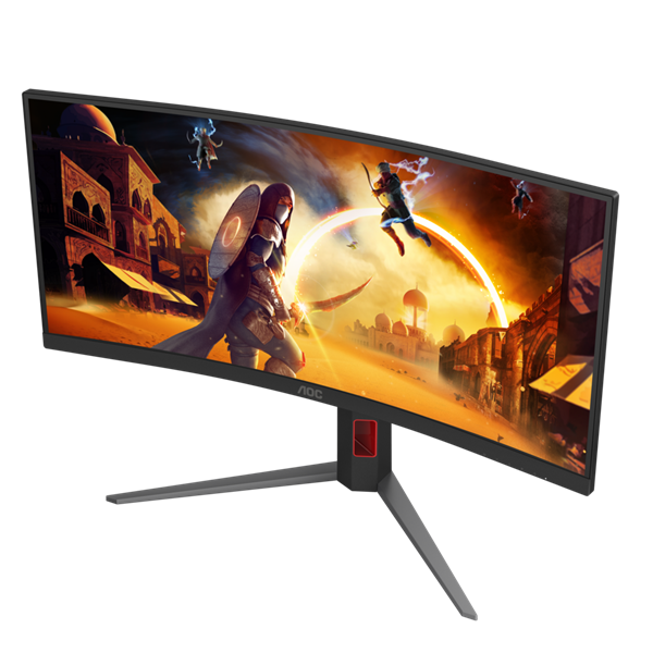 AOC Ívelt Gaming 180Hz Fast VA 34" CU34G4 monitor 